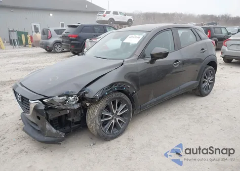 2018 Mazda Cx-3 Touring from USA, damaged, VIN JM1DKFC7XJ0308592